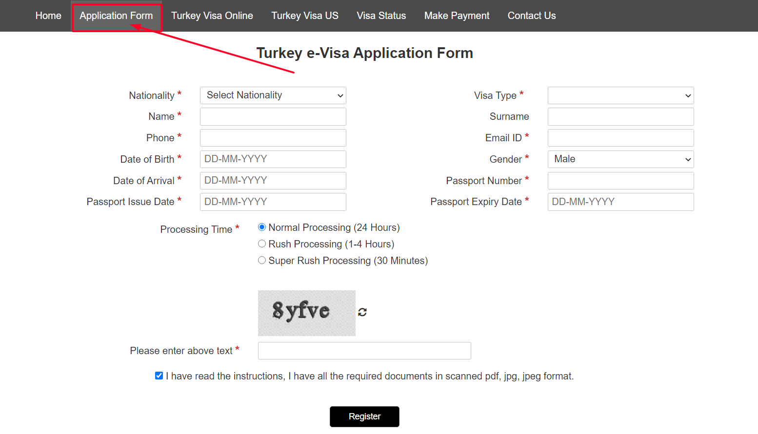 Visa De Turqu A En L Nea Visa De Turqu A