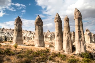 Phallus Rock Formation In Love Valley