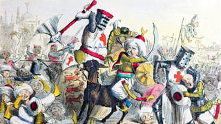 Los turcos selyúcidas y los cruzados