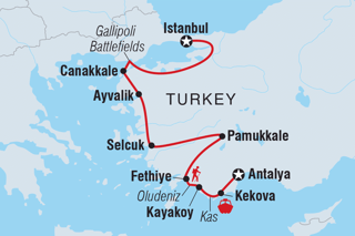 Rutas de viaje desde Estambul